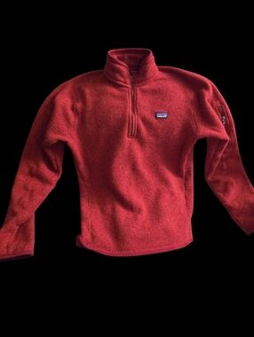Women's Size Small Patagonia Better Sweater Quarter Zip Preloved